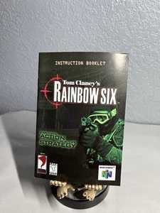 Tom Clancy's Rainbow Six N64 Nintendo 64 Instruction Manual Only - Picture 1 of 2