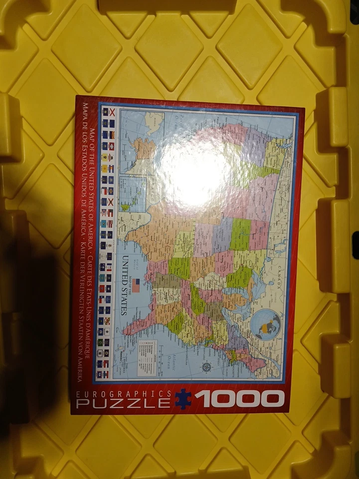 Puzzle Mapa de Estados Unidos, 1000 Piezas Foto 1 de 1