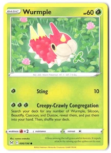 Wurmple 06/196 SWSH11: Lost Origin LP - Bild 1 von 2