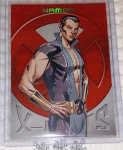 2018 Fleer Ultra Marvel X-Men X-Cuts Red 23/99 Namor #XC14 b7b - Picture 1 of 4