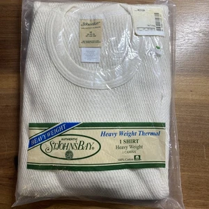 Camisa térmica de peso pesado St John’s Bay para hombre talla mediana 38-40 nueva de stock - Imagen 1 de 7