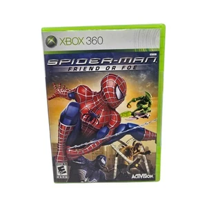 Spider Man Friend or Foe Microsoft Xbox 360 2007 CIB Activision - Bild 1 von 8