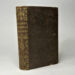 c. 1850 "A Spiritual Treasury for the Children of God" William Mason (Hardcover) - Bild 1 von 14