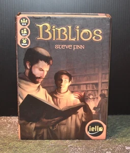 Biblios Brettspiel von Steve Finn (Iello) Kartenspiel sehr guter Zustand - Bild 1 von 3