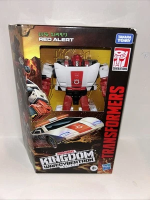 Transformers Kingdom War For Cybertron series Deluxe Class Red Alert Sealed - Image 1 of 4