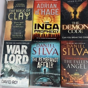 Gripping Thriller Bulk Lot Bundle x 6 X Crime Mystery Thriller Paperback Books - Picture 1 of 12