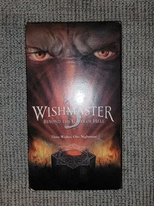 Wishmaster 3: Beyond The Gates Of Hell VHS Full-Length Screener Horror Fantasy - Foto 1 di 7