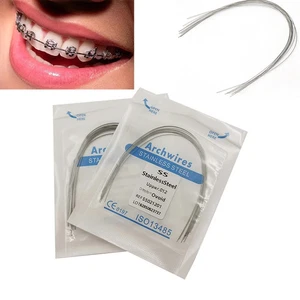 10pcs dental arch wires orthodontic super elastic niti round rectangle - Bild 1 von 35
