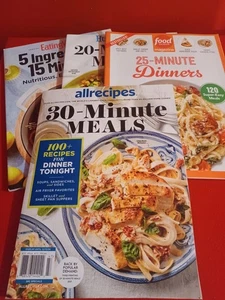 Quick Dinner Recipe Magazines 4 Magazines For 15-30 Minute Meals - Picture 1 of 6