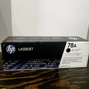 Original HP 78A Schwarz LaserJet Tonerkassette Fabrikversiegelt CE278A Brandneu - Bild 1 von 6