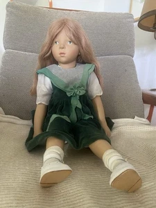 Künstlerpuppe Sylvia Natterer Vinyl Puppe 63 cm. Designerpuppe Götz Sammlerpuppe - Bild 1 von 6
