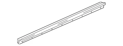 Original Honda Accord 1998-2002 - Weatherstrip L puerta delantera (interior) 72375s82a01 Foto 1 de 3