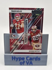 TRAVIS KELCE / GEORGE KITTLE 2024 Panini Contenders Power Players Sparkle #15 - Bild 1 von 2