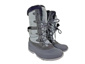Kamik Damen-Schneestiefel Snovalley 2 schwarz grau halbhoch wasserdicht Größe 8 - Bild 1 von 12
