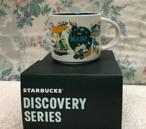 Starbucks Discovery Series 14oz Becher Maine Neu Originalverpackt Schwer Zu Finden - Bild 1 von 9