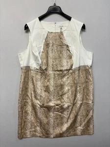 NWT CK Calvin Klein Women Shift Dress Size 24W Sleeveless Animal Print C038 -15 - Picture 1 of 15