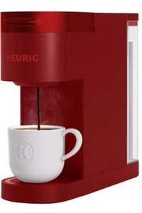 Keurig K- Slim Single Serve K-Cup Pod Coffee Maker with 3 Brew Sizes Scarlet Red - Picture 1 of 9