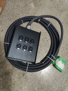 Rapco Vaddio Prolunga Microfono 6 Canali Snake 25' - Foto 1 di 4