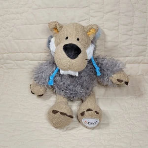 Attivo Networks Wolf Sheep Clothing Plush 10" Mascot Gray Brown Hoodie Toy - Picture 1 of 4