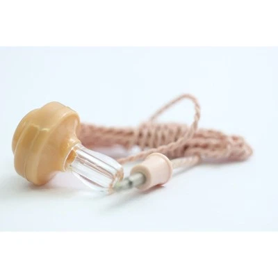 - KEINE MARKE / GENERIKUM - 2 X JAPANISCHER KRISTALL KOPFHÖRER 2000 OHM. NOS. 3,5 MM KLINKENSTECKER. 2 St...