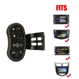 Car Steering Wheel Control Switch Wireless Controller For Radio Audio MP3 DVD - Picture 1 of 8