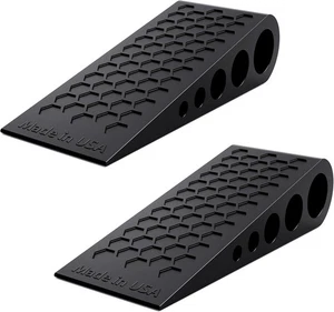 Door Stoppers for Bottom of Door Premium Floor Rubber Door Stop Wedge Made in US - Picture 1 of 8