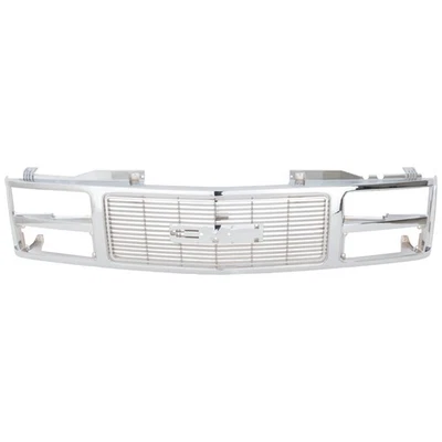 For 1988-1993 C1500 Grille Assembly Chrome Plastic 15615109-PFM Foto 1 de 3