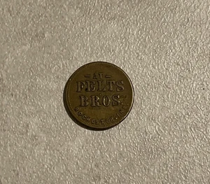 Pelt Bros 5 Cent Cigar Trade Token - Rochester Indiana IN KH L2 - Picture 1 of 2
