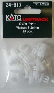 Kato 24‑817 Viaduct S‑Joiner – 20er Pack (N/HO‑Spur) - Bild 1 von 1