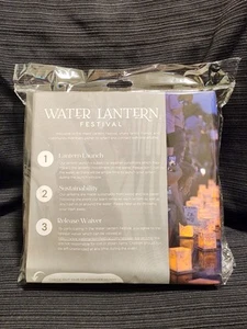 Water Lantern Festival Floating Lantern Kit & Playing Cards Set NIP - Picture 1 of 6