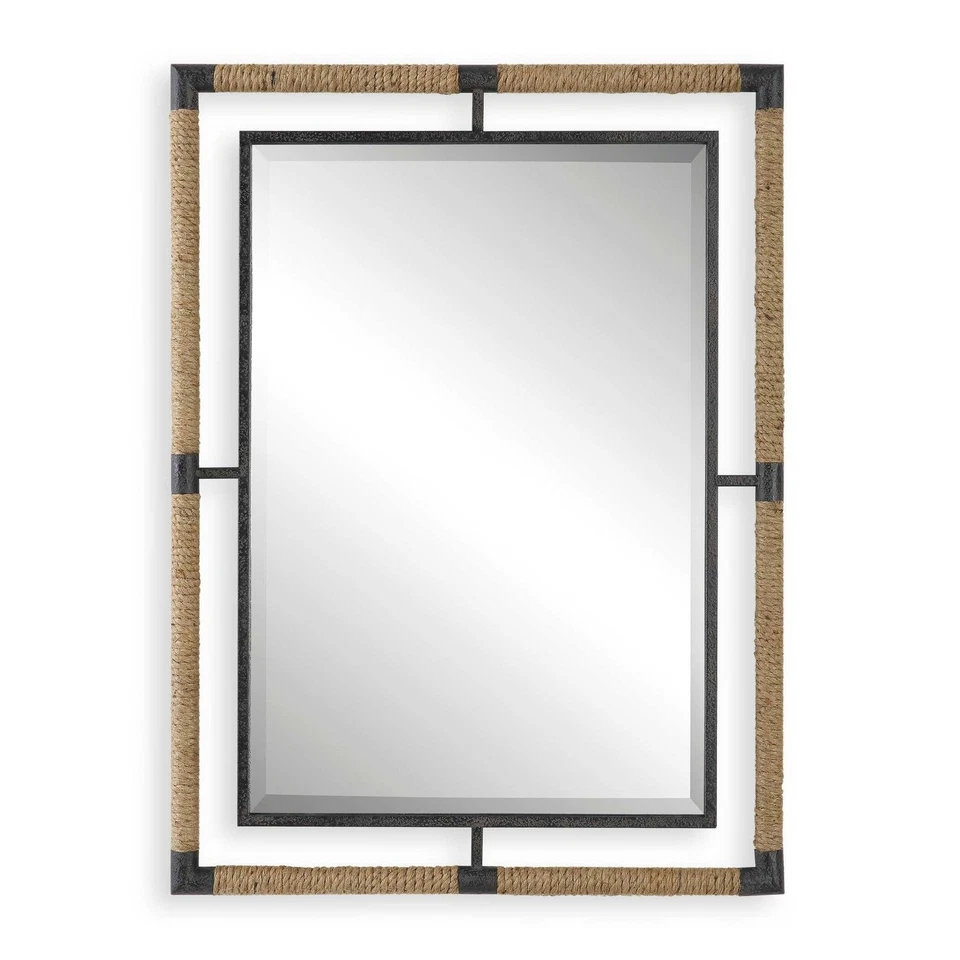 Uttermost 09769 Melville 28" W " H Rectangular Framed - Black