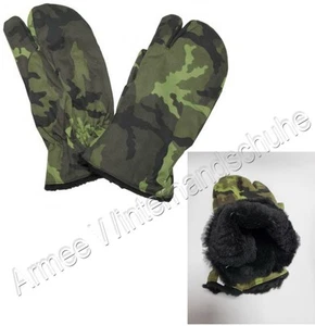MK CETR Armee Winterhandschuhe 3 Finger CZ tarn Skihandschuhe Winter Handschuhe - Bild 1 von 3