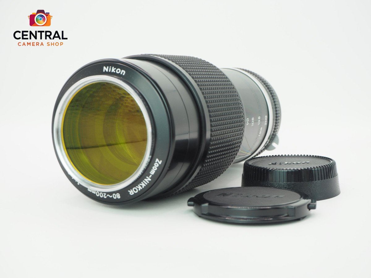Nikon Zoom-NIKKOR f/4.5 Camera Lenses 80-200mm Focal for