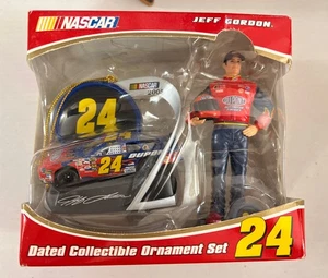 Jeff Gordon #24 2005 NASCAR datiert Sammlerstück Ornament Set - Bild 1 von 14