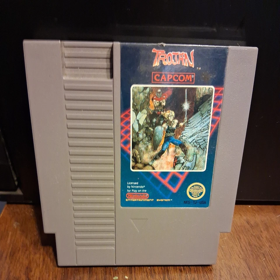 Trojan (Nintendo NES) 5 Screw Cleaned Tested - Image 1 of 1