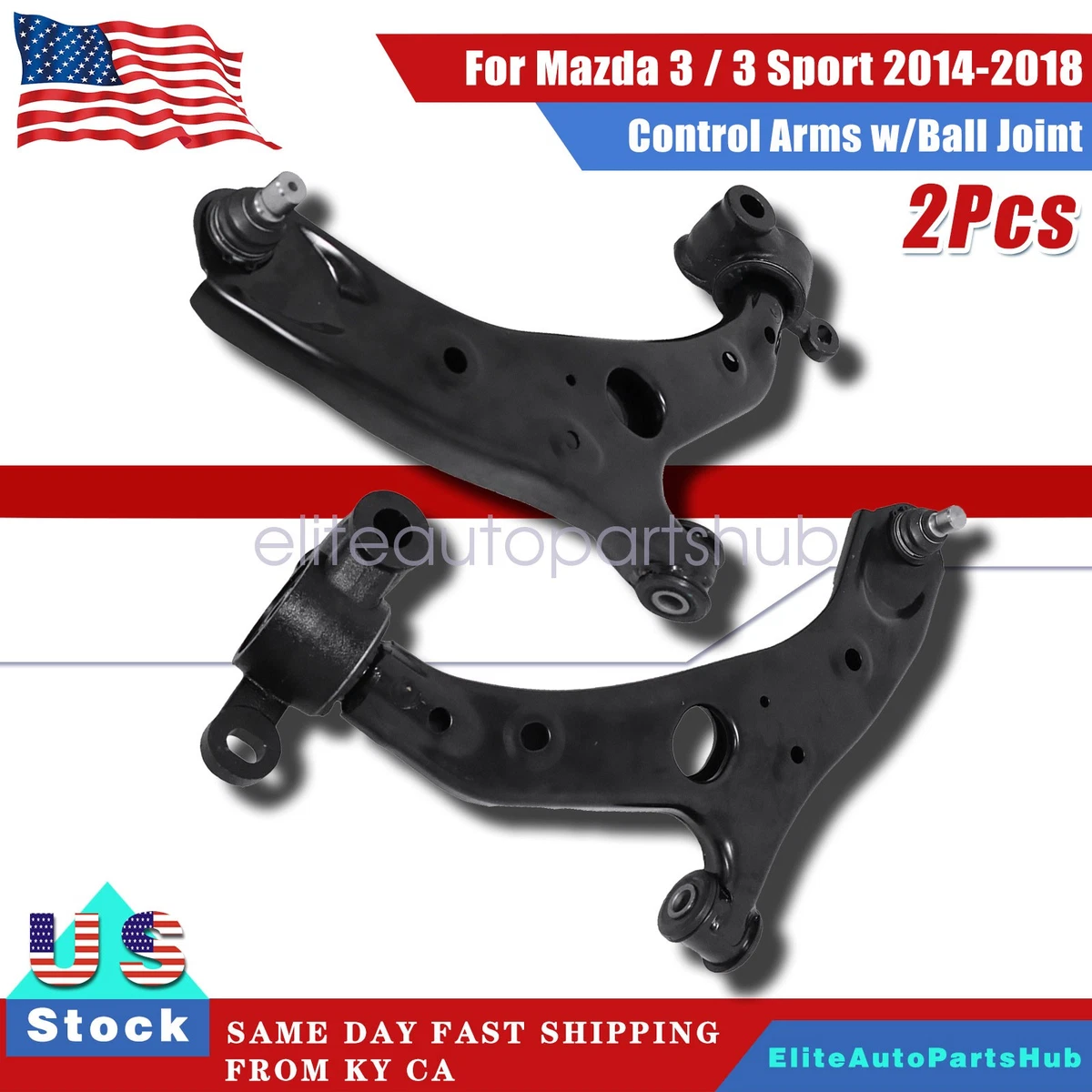 Conjunto De Brazo De Control Suspensión Y Rótula Para Mazda 3 2014 Marca Mas Industries Nmero De Parte Cb65204