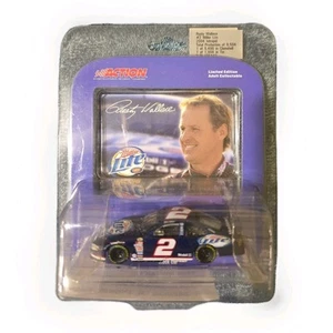 Rusty Wallace 1/24 Scale Car And Card - Picture 1 of 4