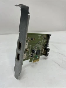 TARJETA HP DOBLE PUERTO FIREWIRE IEEE PCI EXPRESS X1 628008-001 Ref: D1633 - Imagen 1 de 5