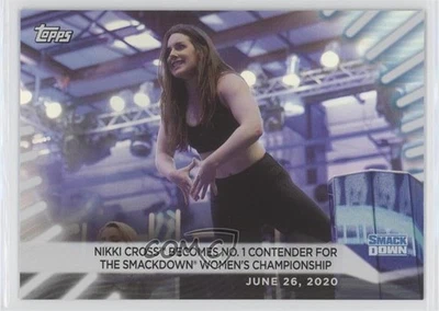 2021 Topps WWE Women's Division Rainbow Foil Nikki Cross #33 - Image 1 of 2