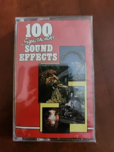 100 Spectacular Sound Effects Cassette Tape New Sealed - Bild 1 von 5