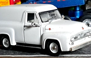 RTR HO=1/87 vehicle Athearn 1950 Ford F-100 panel van WHITE TRUCK-BUILT-LAYOUT - Picture 1 of 15