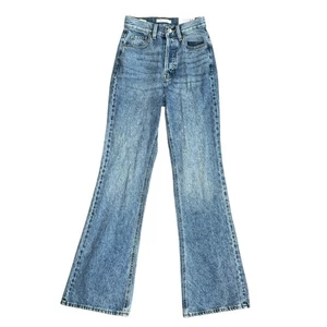 Pacsun High Rise Bootcut Jeans Damen 23 Button Fly Tall Cowgirl Rodeo Stonewash - Bild 1 von 9