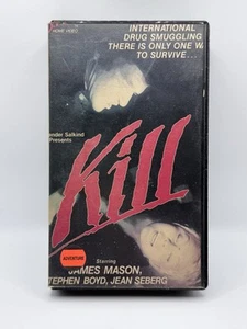 Kill Rare Horror Crime Big Box USA VHS - Imagen 1 de 6