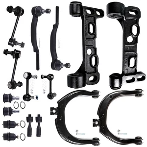 16x Front Upper Control Arms ball Joint Tierod Sway link For Buick Rainier CXL - Picture 1 of 24