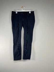Signature by Levi's Modern Skinny Denim Jeans Damen 6 lang Mid Rise schwarz - Bild 1 von 17