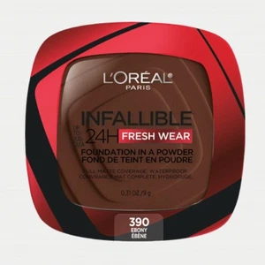 NEU L'Oreal Paris Infallible Up to 24H Fresh Wear Powder, Matte Finish, Ebony - Bild 1 von 7