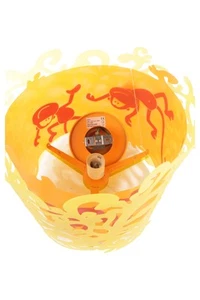 HABA Deckenleuchte Kinderlampe Monki Gelb Tiermuster E27 Kinderzimmerlampe - Bild 1 von 3