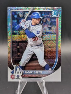 2025 Bowman Mega Box Chrome Mojo Refractor Mookie Betts #16 - Picture 1 of 2