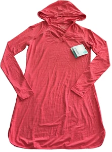 Coolibar Badekleid Damen XS rosa Kapuze Strand Langarm NEU - Bild 1 von 17