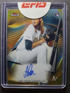 AJ Puk 2020 Topps Finest Gold Refractor Rookie RC Autograph Auto /50 Sealed SP - Bild 1 von 2